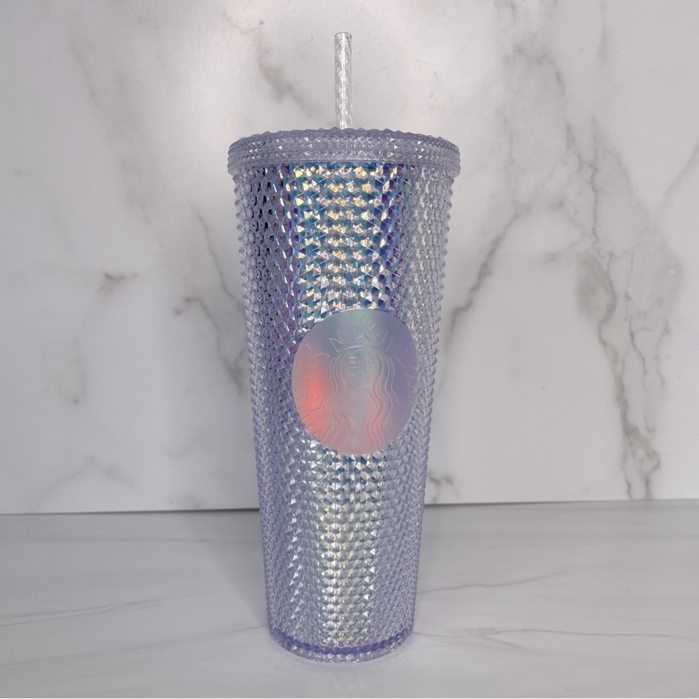 Starbucks Summer 2023 Studded Unicorn Iridescent Bling Venti Cold Cup (24 oz)